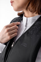 Equiline Airbagvest Aerix Strass Zwart