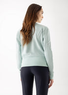Equiline Dames Sweater Crewneck Eqcarly Surf Green