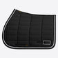 RG Tapis de Selle Jersey Trim Saut Noir