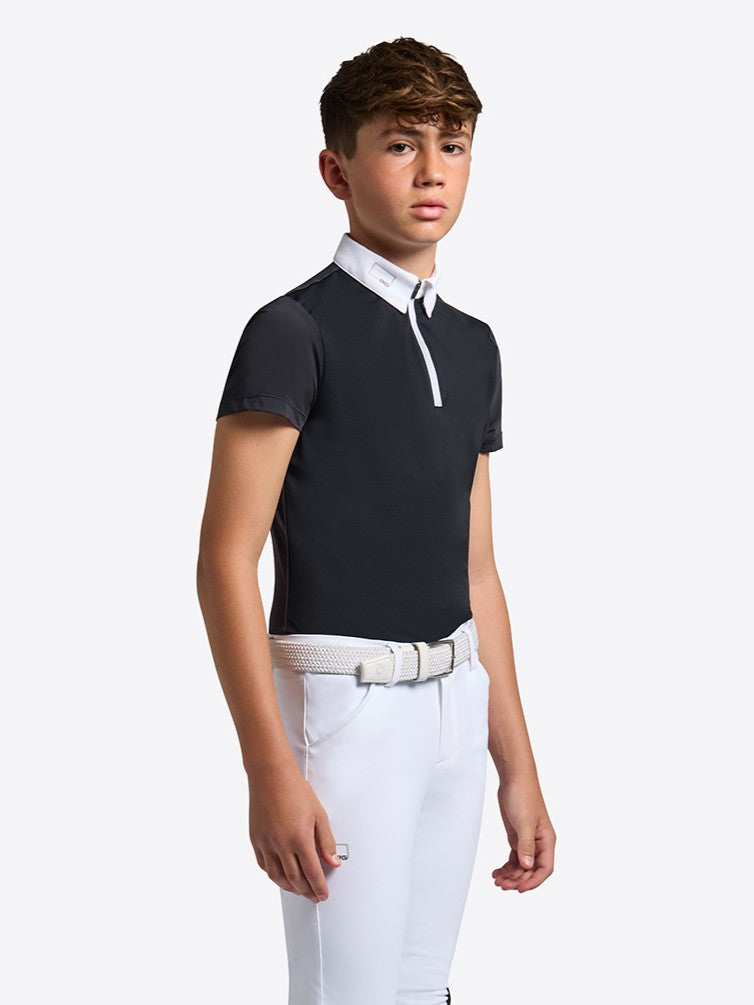 RG wedstrijdshirt Micro Perforated Jersey jongens Navy Navy