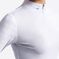 RG Maillot de compétition Jacquard manches longues fille Blanc
