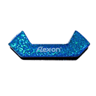 Set magnetische stickers Safe-On Glitter Blue