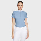 Samshield Wedstrijdshirt Korte Mouwen Dames Aloise Air Cashmere Blue Cashmere Blue