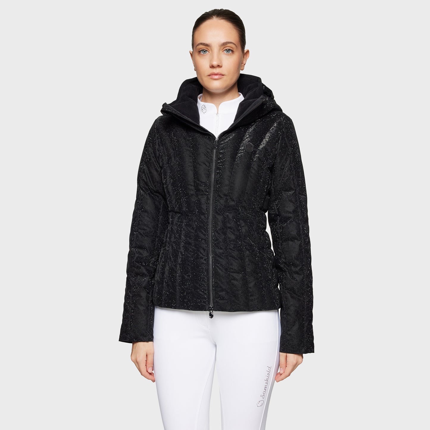 Veste matelassée Samshield pour femmes Courchevel Ice Noir