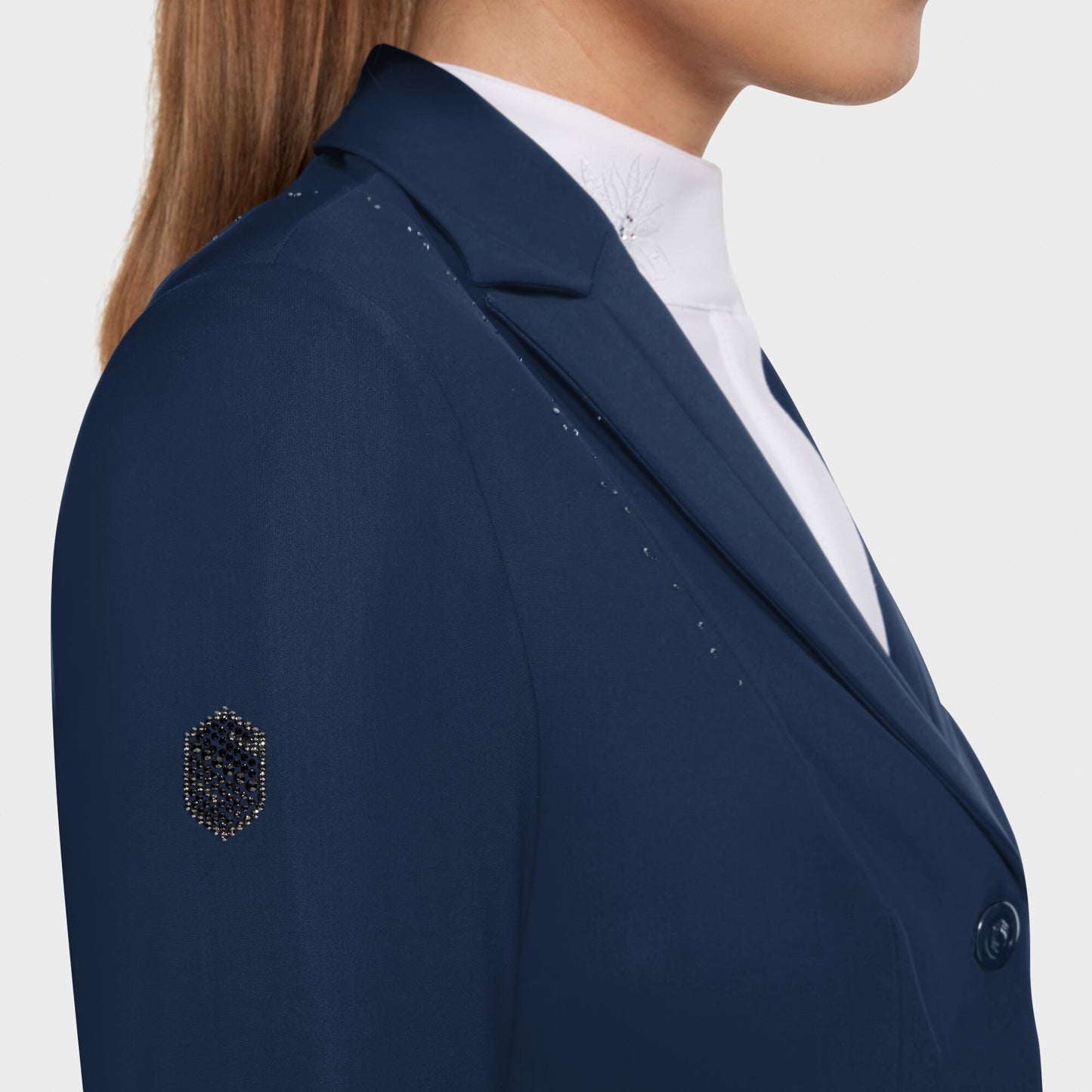 Samshield veste de concours Femme Jackie Crystal Rain Cosmic Blue