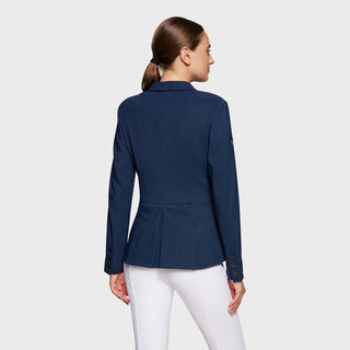 Veste d'équitation Samshield pour femmes Victorine bleu marine clair