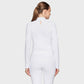 Samshield Chemise de compétition à manches longues Femme Louisella Honeycomb Blanc