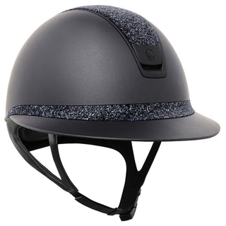 Samshield 2.0 Casque d'équitation Miss Shield Shadowmatt Ultra Fine Rock Cosmic Nights Noir