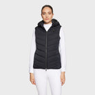 Samshield gewatteerde bodywarmer dames Val D' Isere Zwart