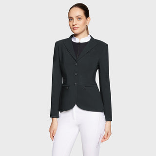 Samshield Paardrijjasje Dames Victorine Crystal Fabric Moonless Night