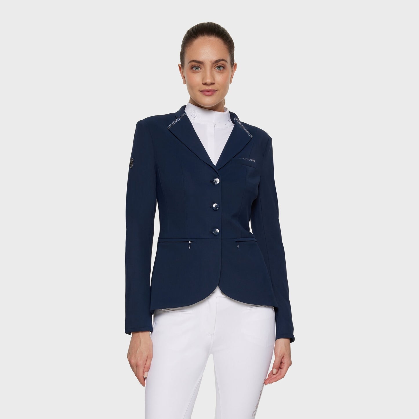 Samshield Veste d'équitation femmes Victorine Premium Cosmic Blue