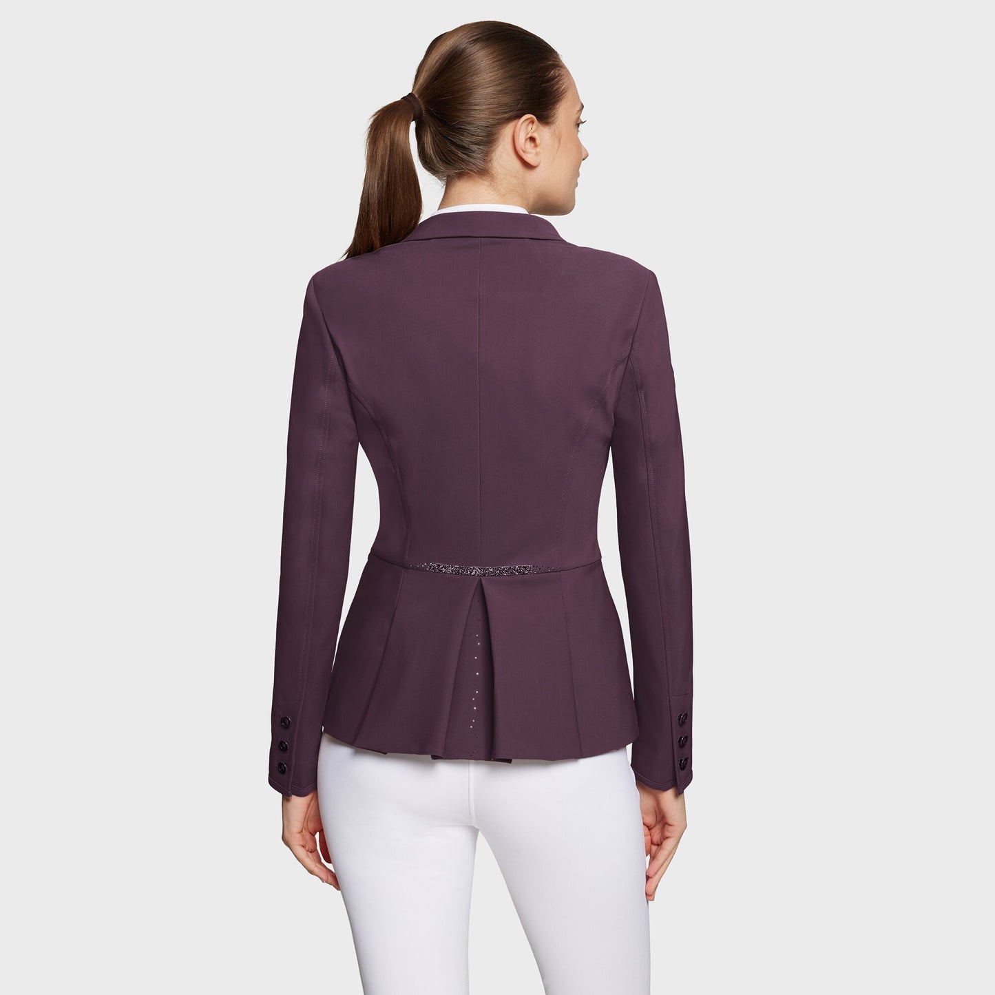 Samshield Veste d'équitation femmes Victorine Premium Plum