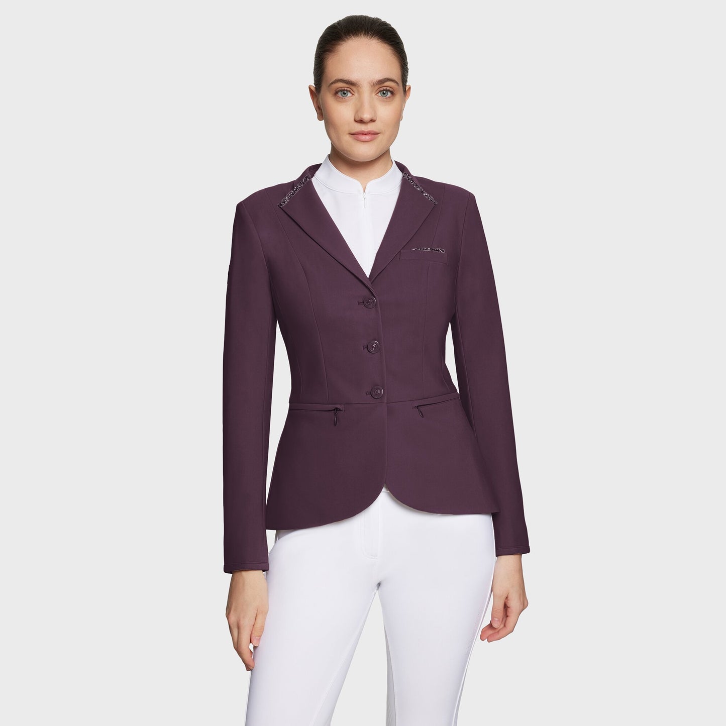 Samshield Veste d'équitation femmes Victorine Premium Plum