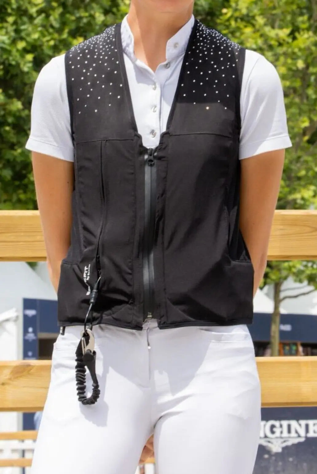 Gilet airbag Seaver SAFEFIT Crystal Rain Noir