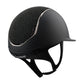 Samshield 2.0 Shadowmatt Casque d'équitation en tissu cristal noir