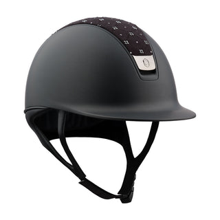 Samshield 2.0 Shadowmatt Casque d'équitation Royal Flower Noir