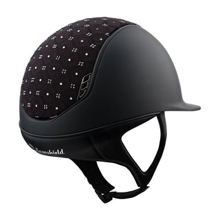 Samshield 2.0 Shadowmatt Casque d'équitation Royal Flower Noir