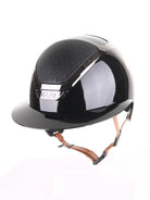 Kask Star Lady 2.0 Pure Shine Chrome Light Brown Chinstrap Zwart Zwart