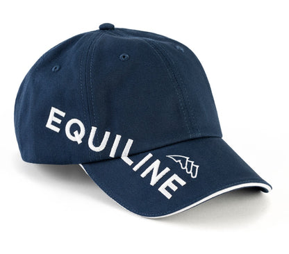 Casquette ajustable Equiline Charlie Bleu