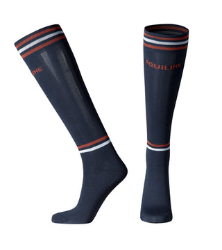 Chaussettes d'équitation Equiline Escky Navy