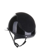 Samshield 2.0 Paardrijhelm Miss Shield Shadowglossy Ultra Fine Rock Blazon Frontal Band Zwart