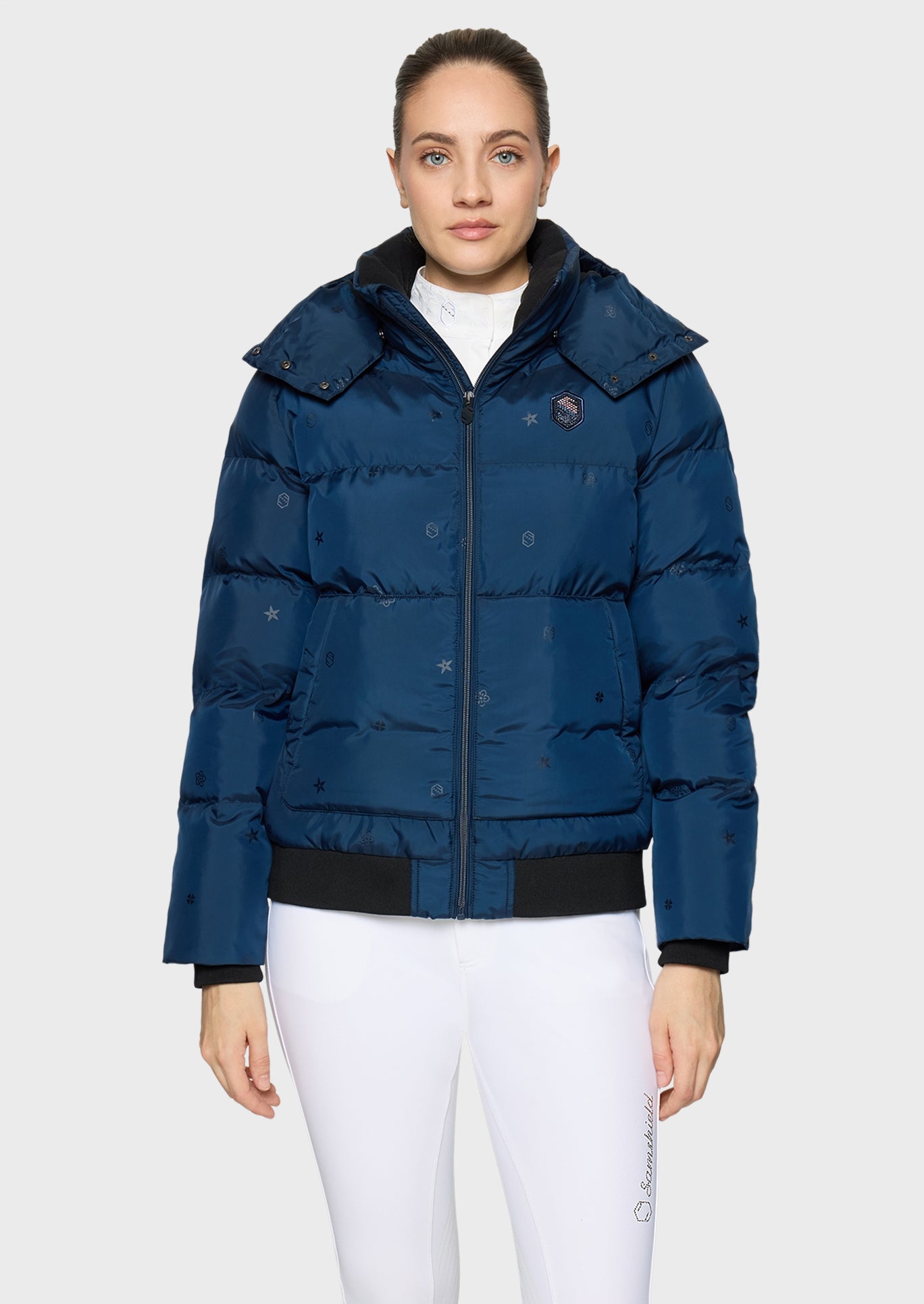 Samshield Blouson Bomber Femme Billie Emblem Edition Galactic Blue

