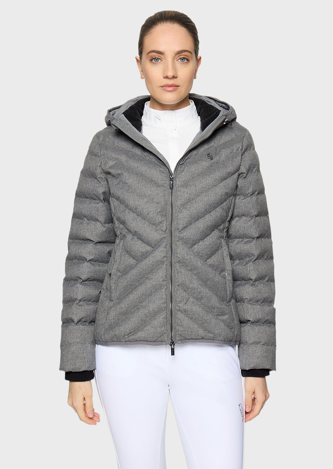 Samshield Doudoune Femme CourchevelWool Gris