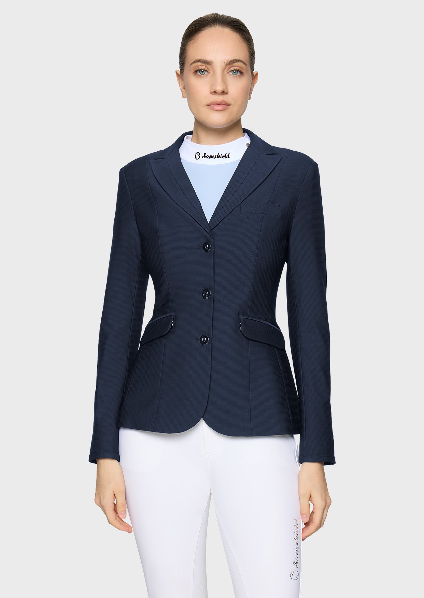 Samshield Veste de Concours Femme Louise Sculpt Navy