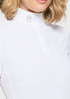 Samshield Wedstrijdshirt Korte Mouwen Dames Roxy Premium Wit