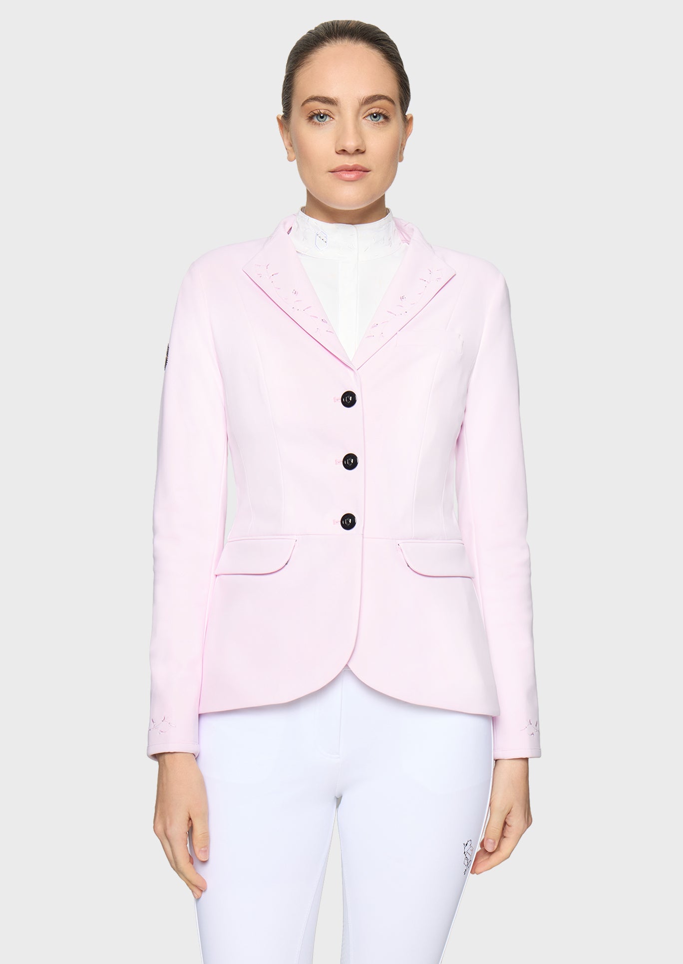 Samshield Veste de Concours Femme Victory Floral Cosmic Pink
