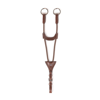 CONFIANCE  Fourche de martingale élastique Valkenswaard boucles en argent Marron