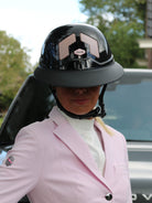 Samshield Paardrijjasje Dames Victorine Crystal Fabric Cosmic Pink