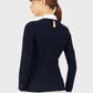 Chemise de compétition à manches longues pour femmes Samshield Aloise Navy