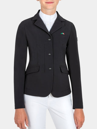 Veste de compétition Equiline pour filles Carolink noire