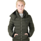 Veste matelassée Samshield pour femmes Courchevel Avocado Metal Eclipse