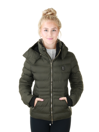 Veste matelassée Samshield pour femmes Courchevel Avocado Metal Eclipse