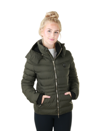 Veste matelassée Samshield pour femmes Courchevel Avocado Metal Eclipse