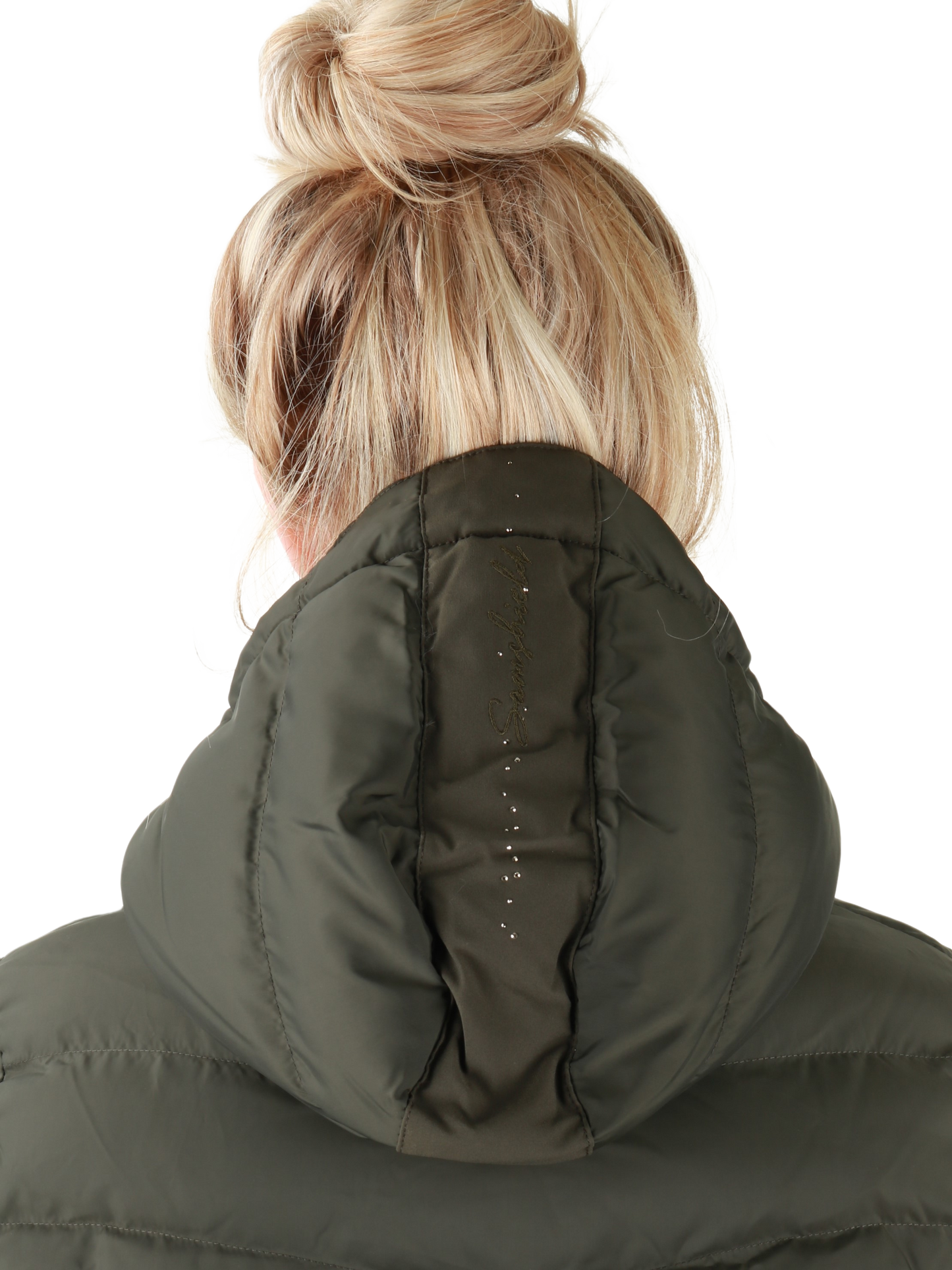 Veste matelassée Samshield pour femmes Courchevel Avocado Metal Eclipse