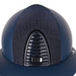Casque Kep Italia Cromo 2.0  Matt Polo Bleu RAW Frame Galassia Dark Blue Insert Beige Jugulaire