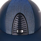 Casque Kep Italia Cromo 2.0  Matt Polo Bleu RAW Frame Galassia Light Blue Insert Beige Jugulaire