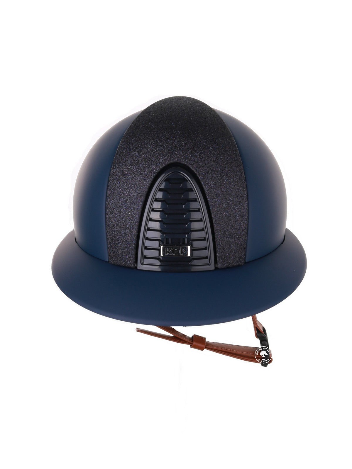 Casque Kep Italia Cromo 2.0  Matt Polo Bleu RAW Frame Star Blue Insert Beige Jugulaire