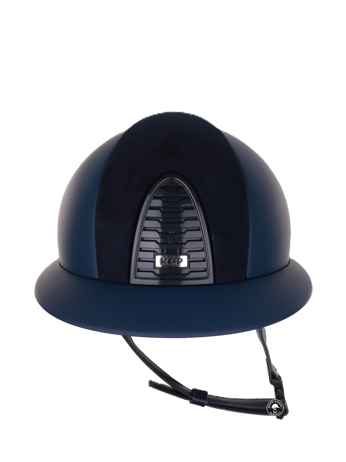 Casque Kep Italia Cromo 2.0  Matt Polo RAW Frame Suede Insert Bleu