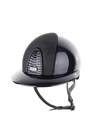 Kep Italia Paardrijhelm Cromo 2.0 Polish zwart Polo klep Luminor black insert