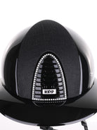Kep Italia Paardrijhelm Cromo 2.0 Polish Polo Klep Zwart Swarovski Frame Galassia insert