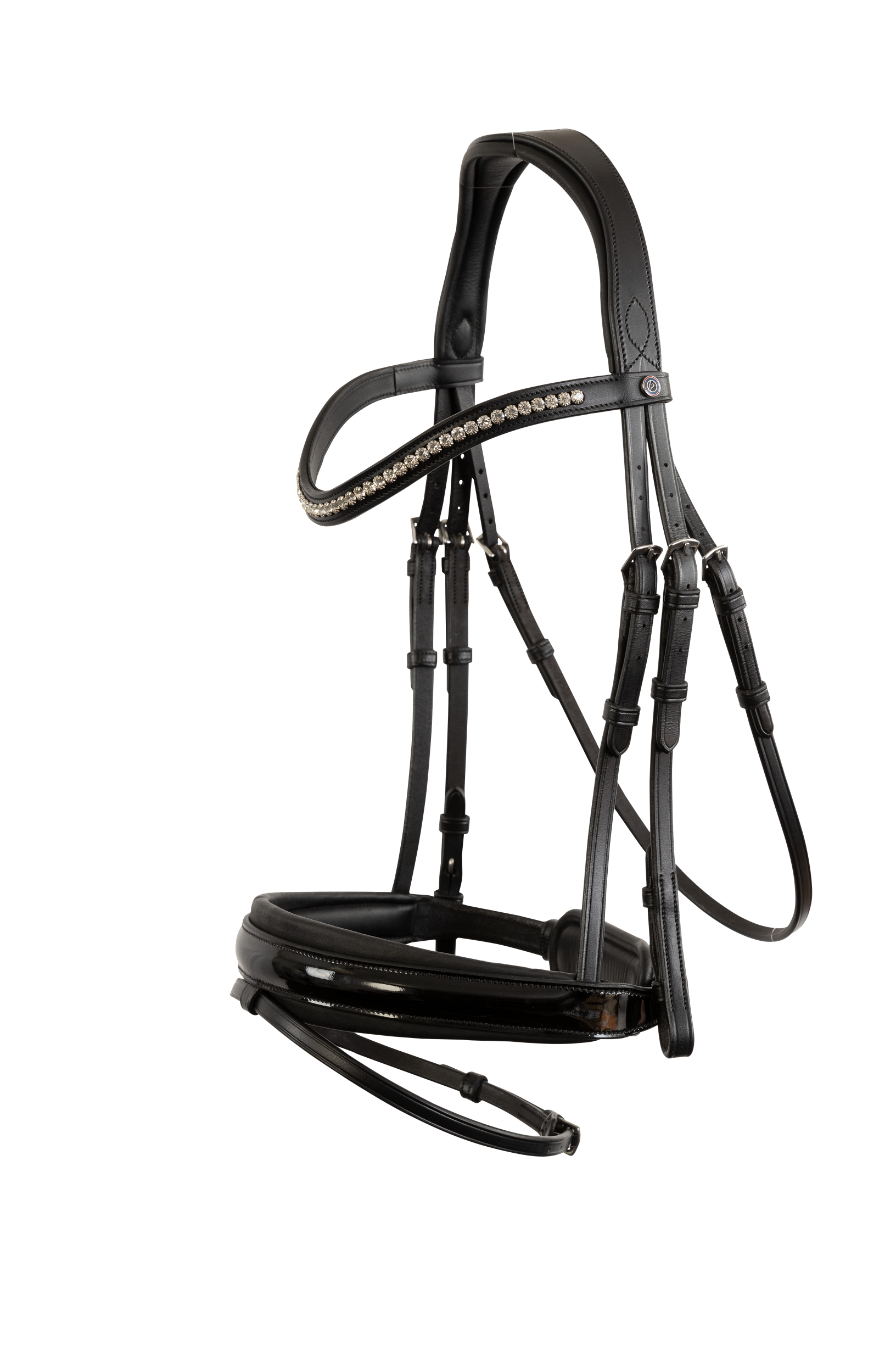 TRUST hoofdstel Vancouver zwart onderlegd Zwart