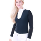 Samshield Chemise de Compétition à Manches Longues Femme Faustine Boreal Navy Holo