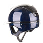 Casque Freejump Voronoï avec protection des tempes en carbone brillant bleu marine