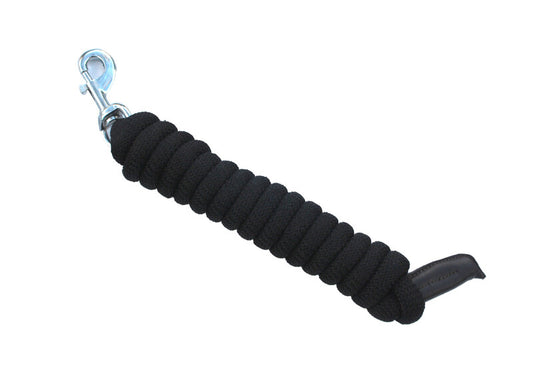 Licol en corde LJ Leathers 2,3 m Noir