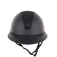 Samshield 2.0 Casque d'équitation Miss Shield Shadowmatt Alcantara Crystal Blazon FB Noir