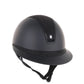 Samshield 2.0 Casque d'équitation Miss Shield Shadowmatt Alcantara Crystal Blazon FB Noir
